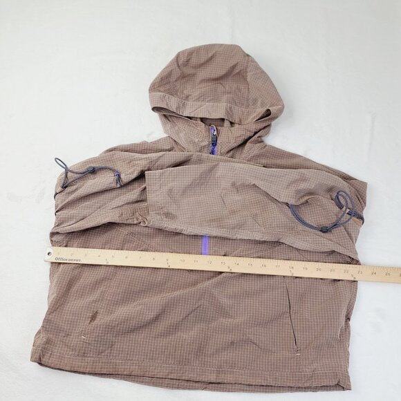 Lululemon Women's Brown Cinch-Back Half Zip Crop Pullover Hiking Jacket Size 4 - Picture 3 of 8